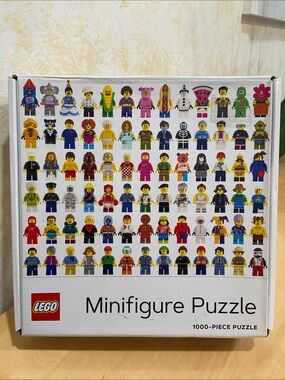Lego Minifigure Puzzle - 1000 Piece Puzzle